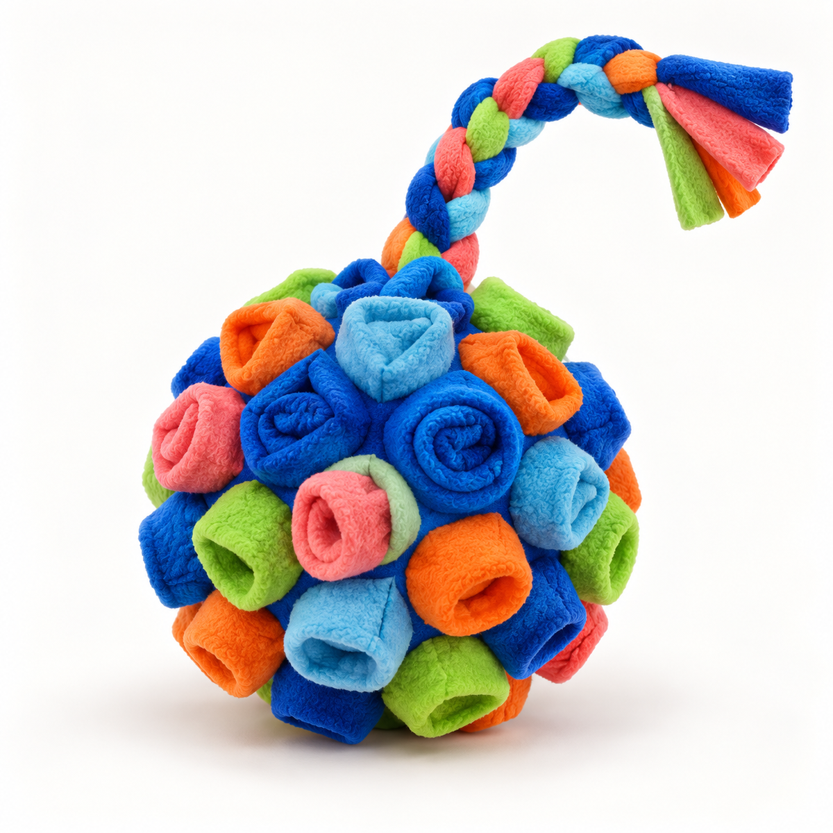 Interactive Fleece Snuffle Ball