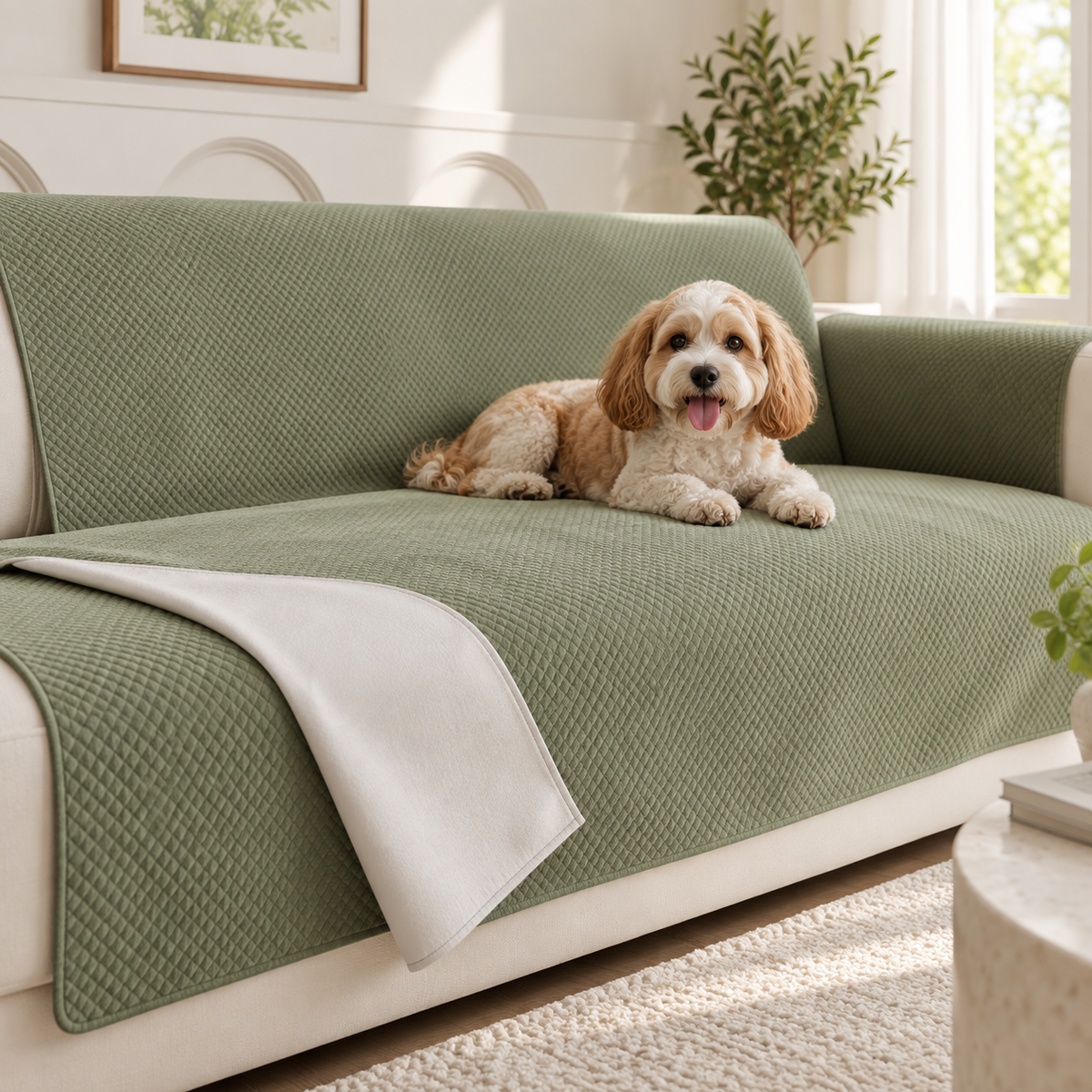 Water-Resistant Pet Sofa Cover