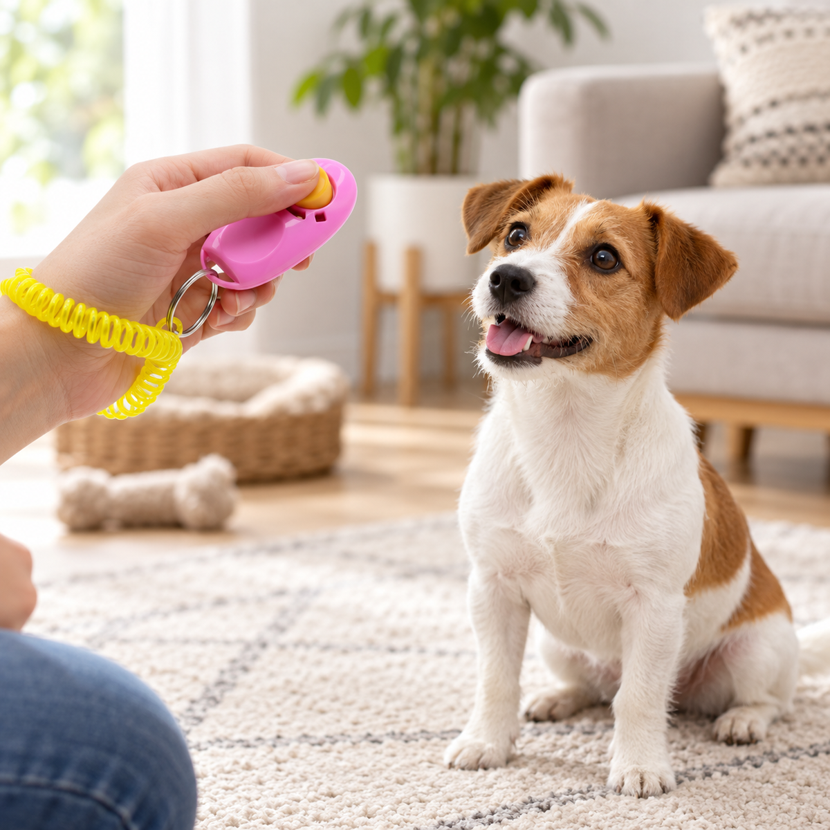 Dog Training Clicker With Wrist Coil