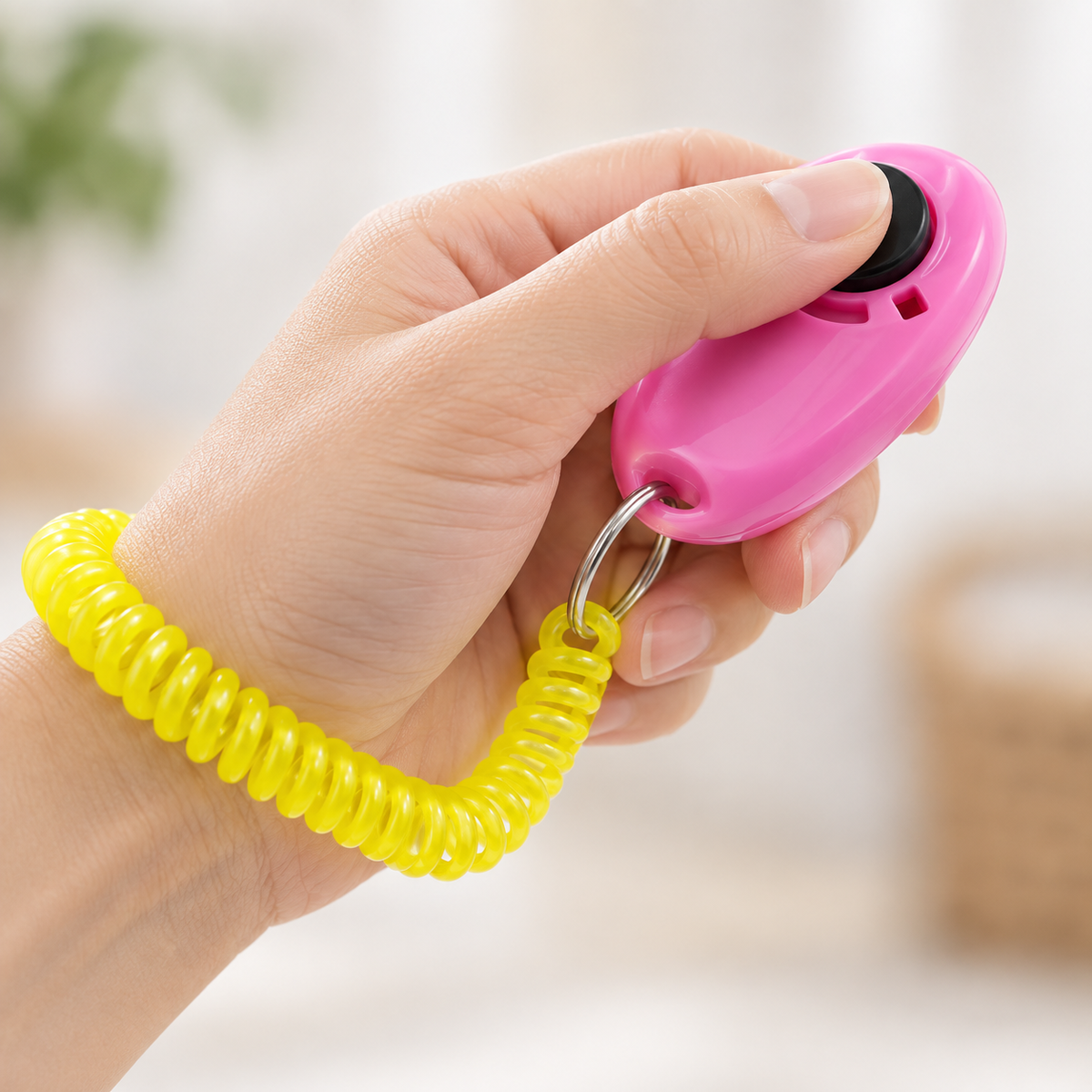Dog Training Clicker With Wrist Coil