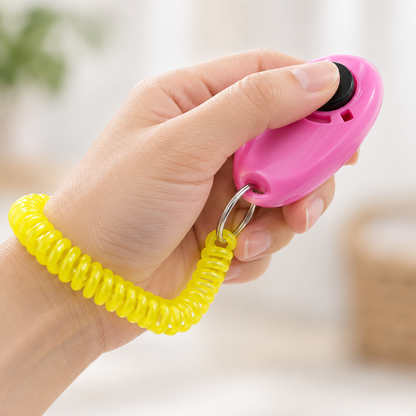 Dog Training Clicker With Wrist Coil