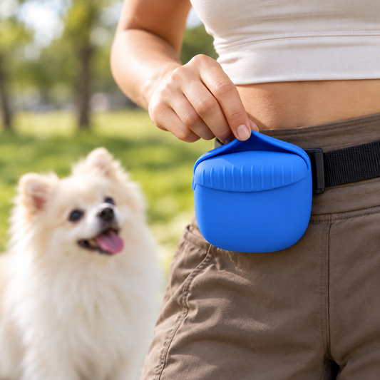 Silicone Dog Training Treat Pouch