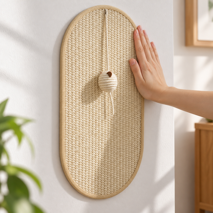 Wall-Mounted Cat Scratching Pad