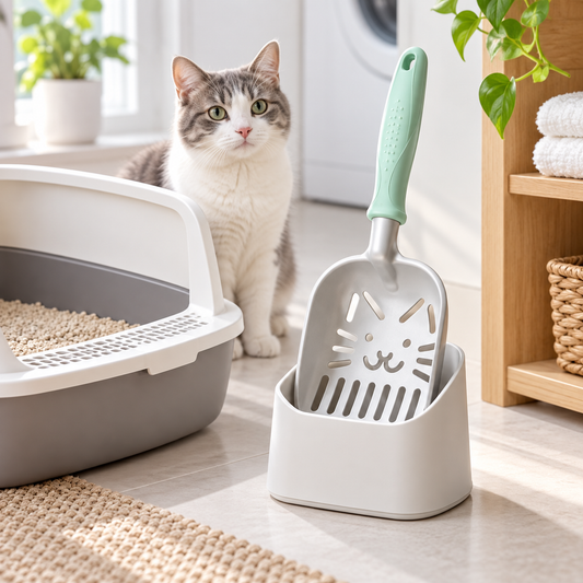 Stainless Steel Cat Litter Scoop