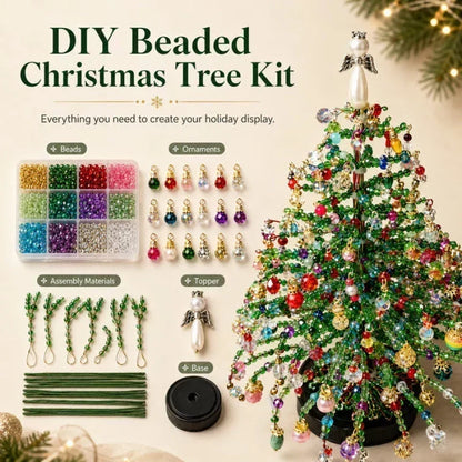 Petmoriqo DIY Beaded Christmas Tree Kit, image 1
