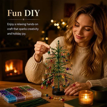Petmoriqo DIY Beaded Christmas Tree Kit, image 4