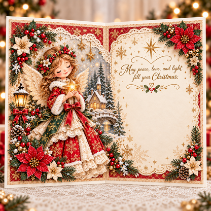 3D Layered Christmas Greeting Card, image 11