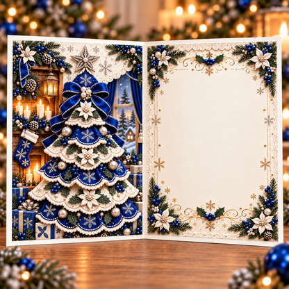 3D Christmas Tree Greeting Card