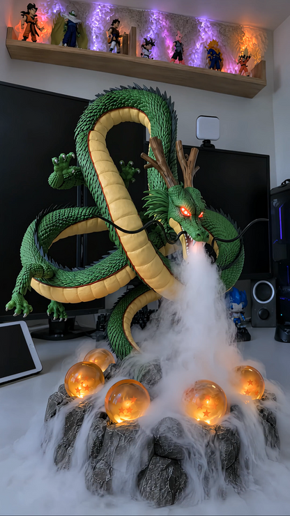 🐉 Mythic Dragon Ambient Humidifier | Glowing Orbs, Cool Mist & Epic Desk Setup Magic ✨