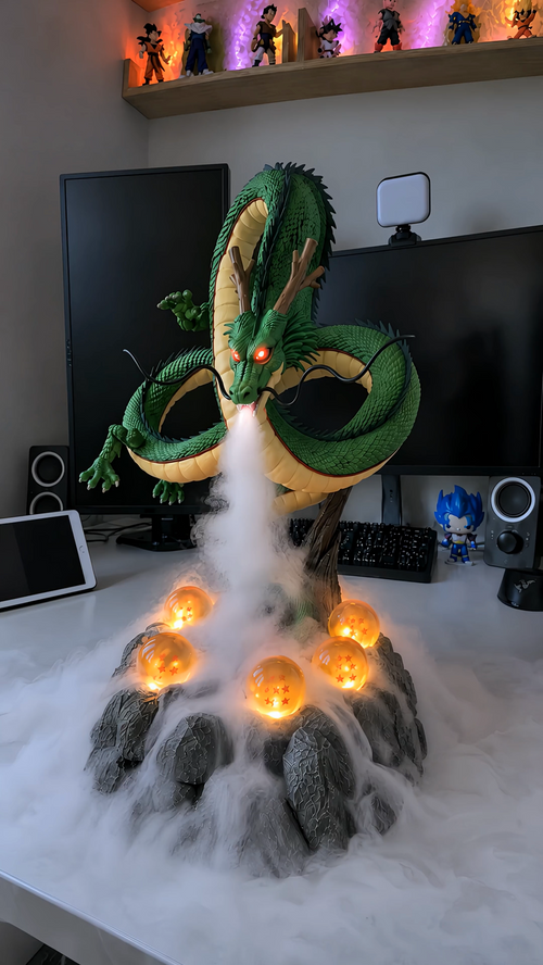 🐉 Mythic Dragon Ambient Humidifier | Glowing Orbs, Cool Mist & Epic Desk Setup Magic ✨