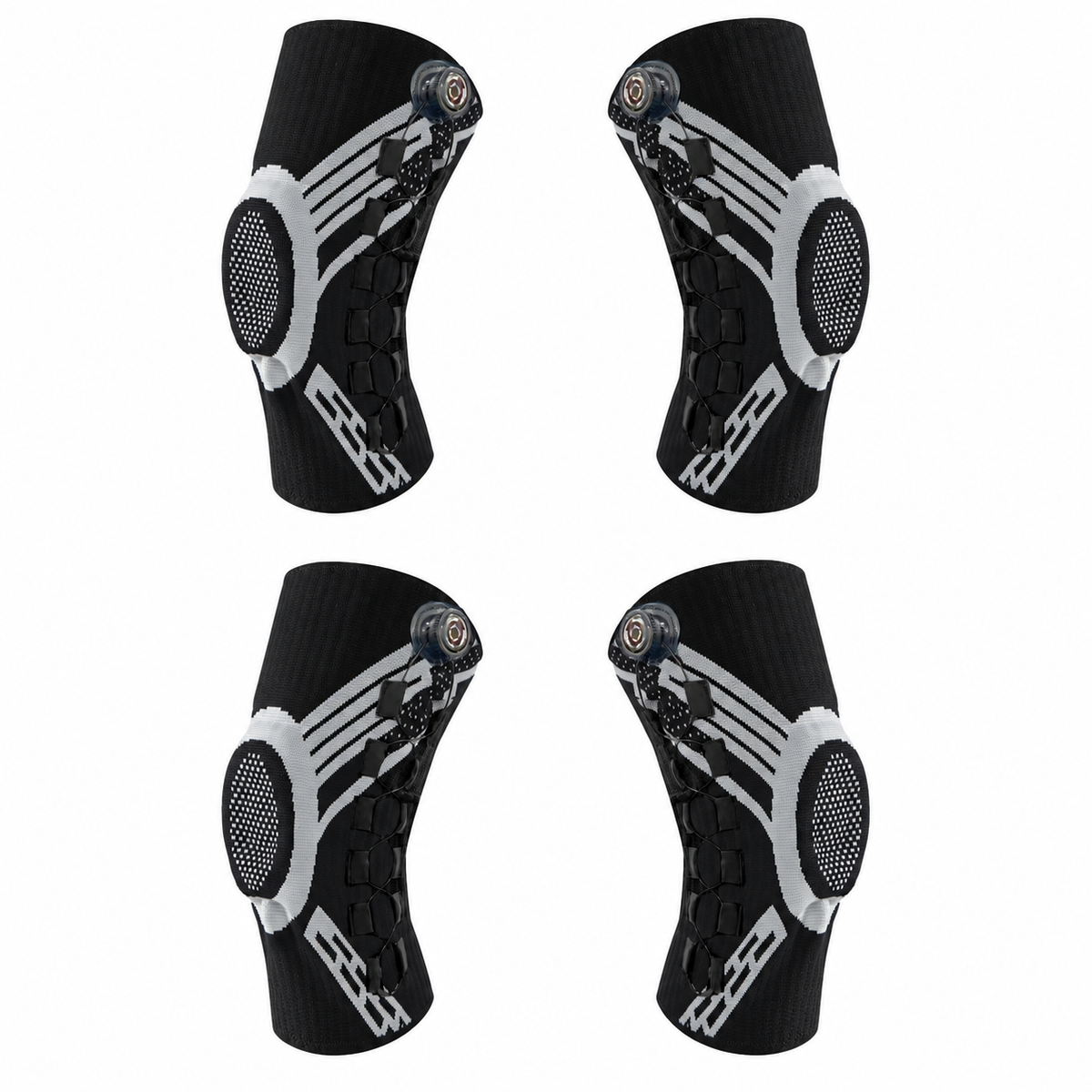 🦵Dial-Adjustable Sports Knee Brace with Alloy Spring Support🛡️