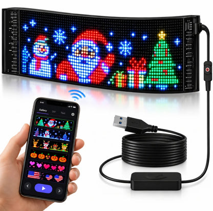 PETMORIQO Car Window LED Display view 1