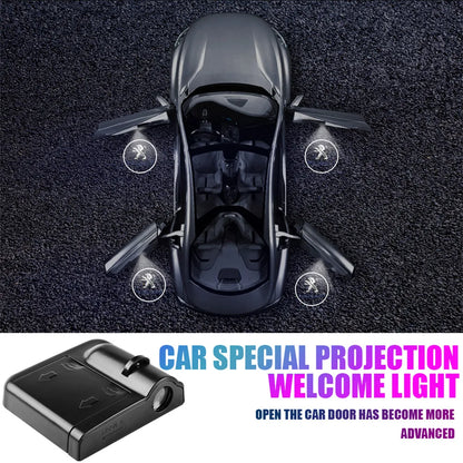 👑 Magical Princess Car Door LED Projector Lights | Wireless, Auto-Sensor & Easy Install ✨