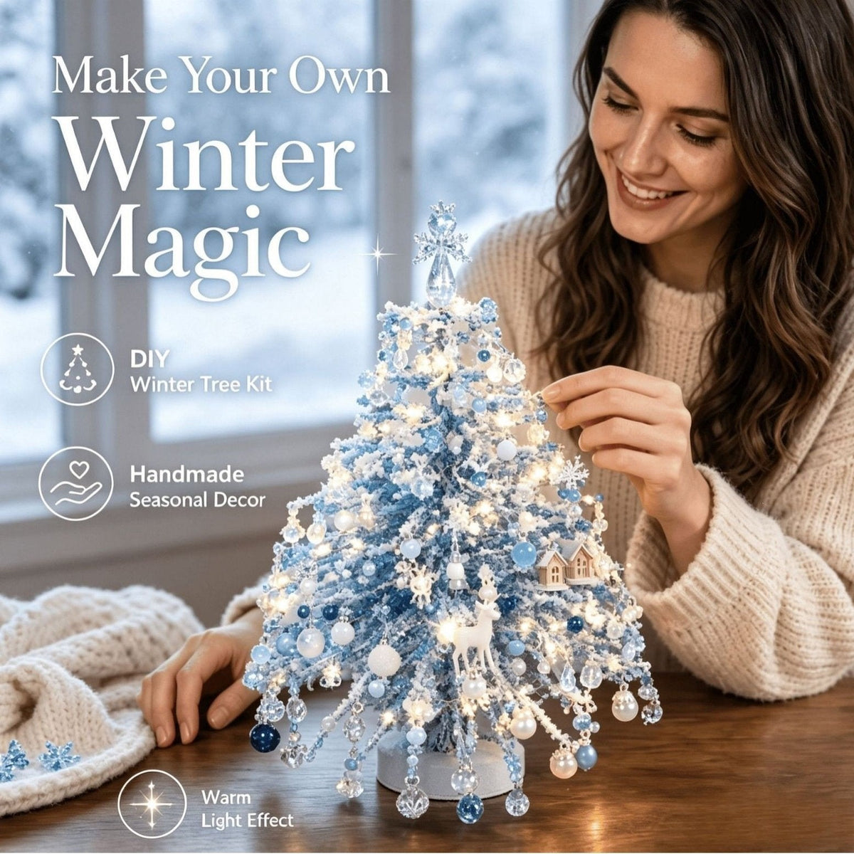 Petmoriqo DIY Beaded Christmas Tree Kit, image 13