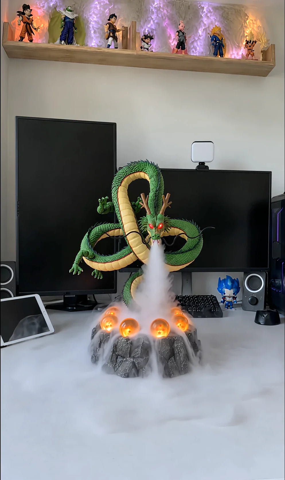 🐉 Mythic Dragon Ambient Humidifier | Glowing Orbs, Cool Mist & Epic Desk Setup Magic ✨