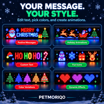 PETMORIQO Car Window LED Display view 3