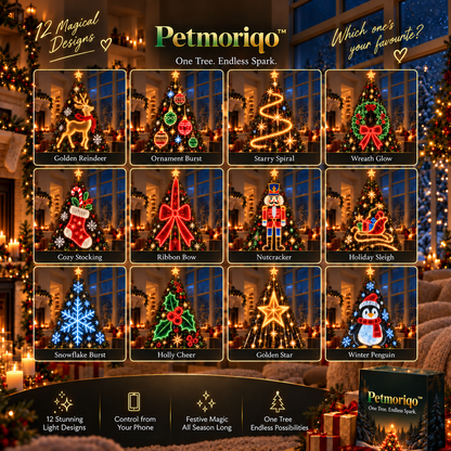 Petmoriqo™ Smart RGBIC Christmas Tree Lights – USB, image 5