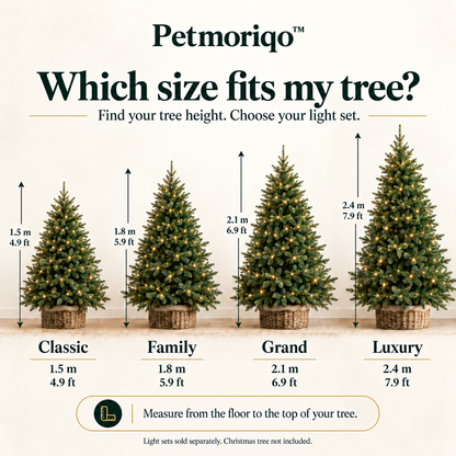 Petmoriqo™ Smart RGBIC Christmas Tree Lights – USB, image 6