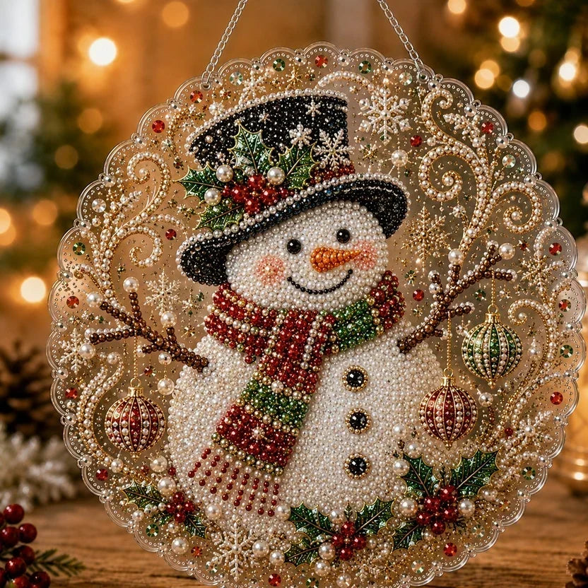 Christmas Pearl Diamond Art Hanging Ornament Kit - image 12