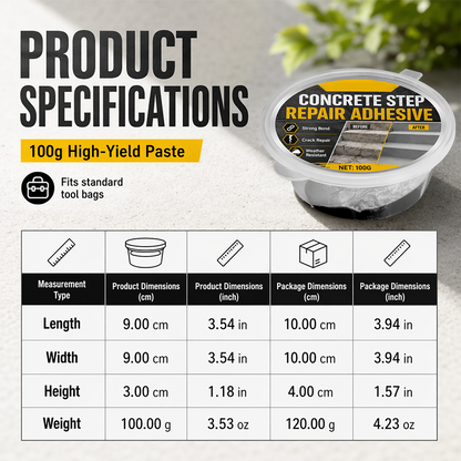 Special Offer — Concrete Step Repair Adhesive