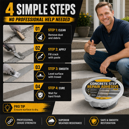 Special Offer — Concrete Step Repair Adhesive
